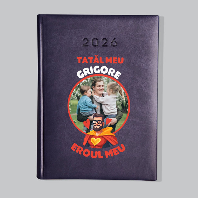 Fotografie Si Semnătură: Tată Eroul Meu - Calendar De Carte (Fotografie)