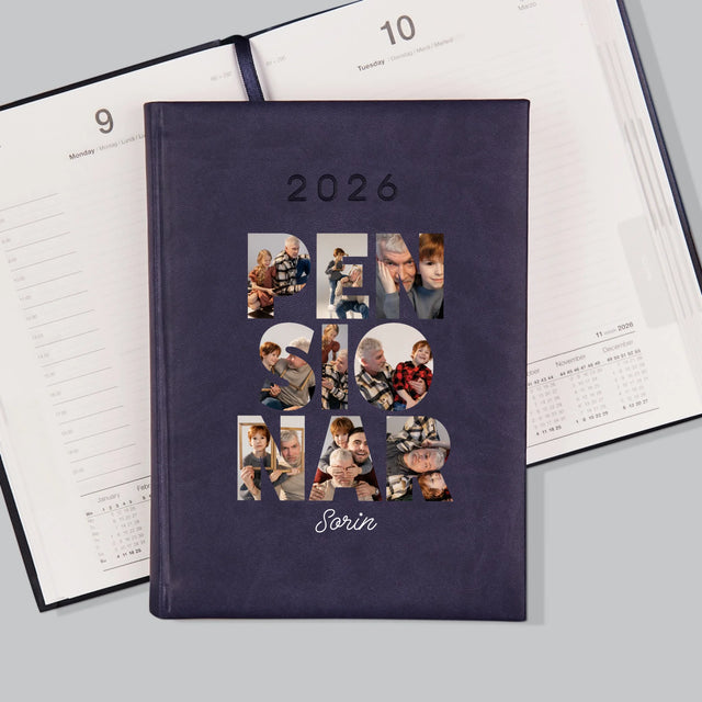 Cuvânt Din Fotografii: Pensionar - Calendar De Carte (Fotografie)