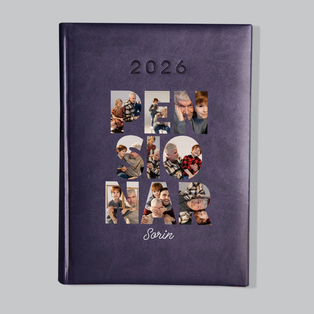 Cuvânt Din Fotografii: Pensionar - Calendar De Carte (Fotografie)