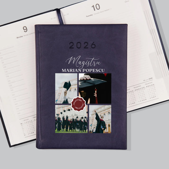 Colaj De Fotografii: Magistru - Calendar De Carte (Fotografie)