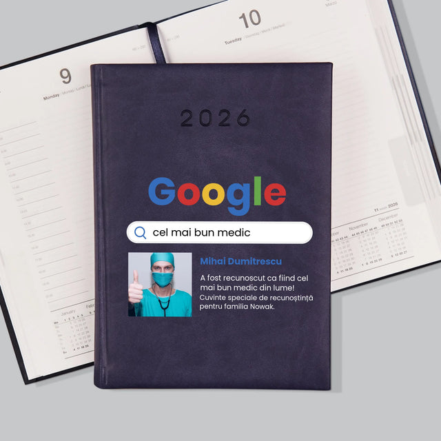 Fotografie Si Semnătură: Cel Mai Bun Medic Rezultat Google - Calendar De Carte (Fotografie)