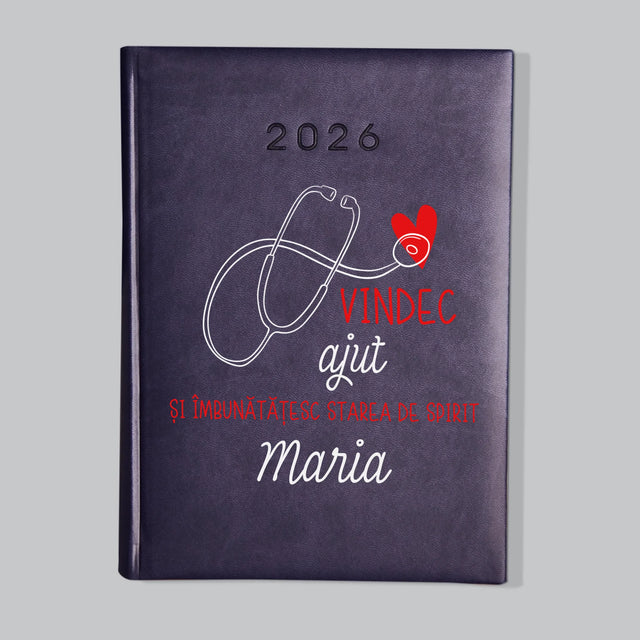 Numele Și Semnătura: Vindec Ajut - Calendar De Carte (Fotografie)