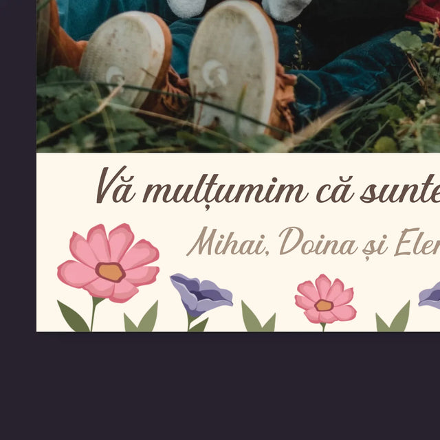 Fotografie Si Semnătură: Suvenir Pentru Bunici - Calendar De Perete