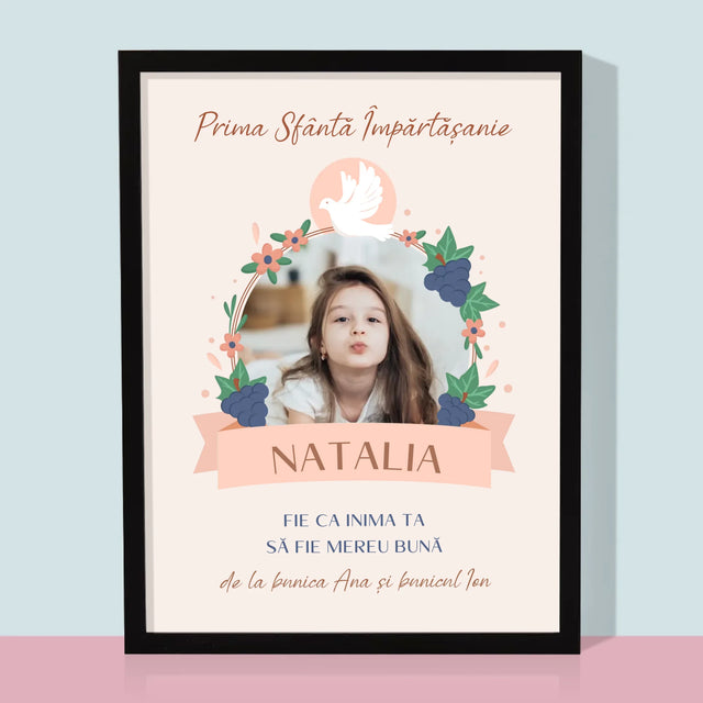 Fotografie Si Semnătură: Bunătate În Inima Împărtășirii - Imprimare Cu Ramă 30X40 (Verticală)