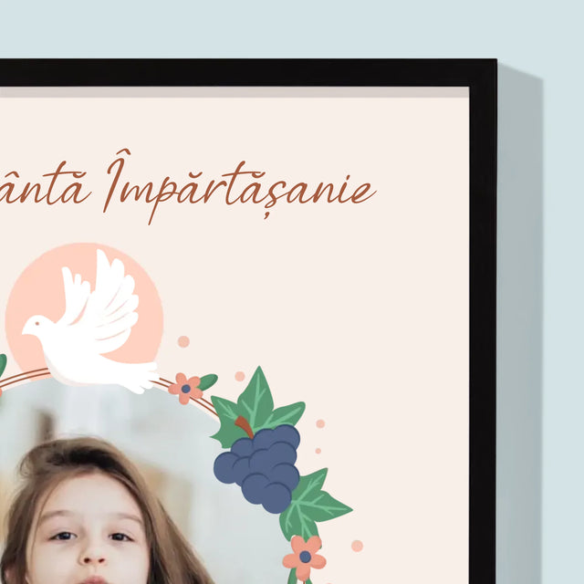 Fotografie Si Semnătură: Bunătate În Inima Împărtășirii - Imprimare Cu Ramă 30X40 (Verticală)