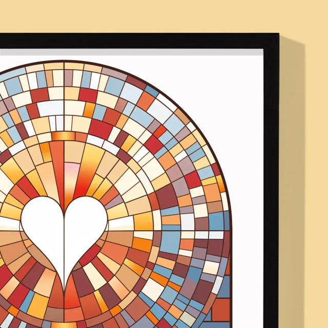 Numele Și Semnătura: Cel Mai Bun Preot Din Lume - Imprimare Cu Ramă 30X40 (Verticală)