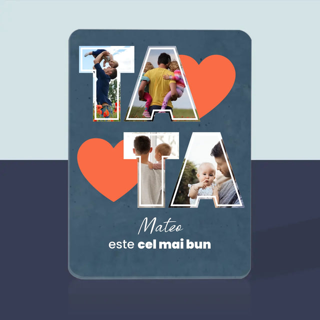 Colaj De Fotografii: Tata Este Cel Mai Bun - Cărți De Jok