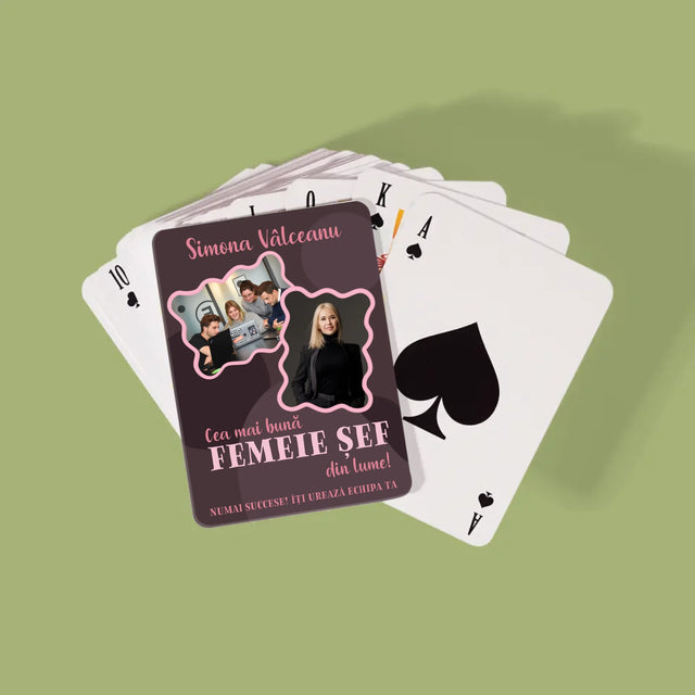 Colaj De Fotografii: Cea Mai Bună Femeie Șef - Cărți De Jok