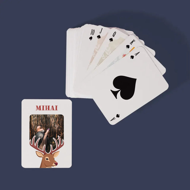 Fotografie Si Semnătură: Cerb - Cărți De Jok