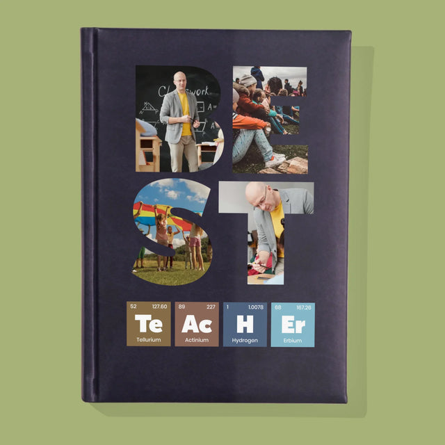 Cuvânt Din Fotografii: Best Teacher Elemente Chimice - Carte Pentru Notițe