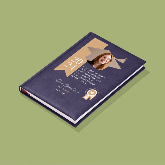 Fotografie Si Semnătură: Diplomă De Recunoștință Pentru Învățătoare - Carte Pentru Notițe