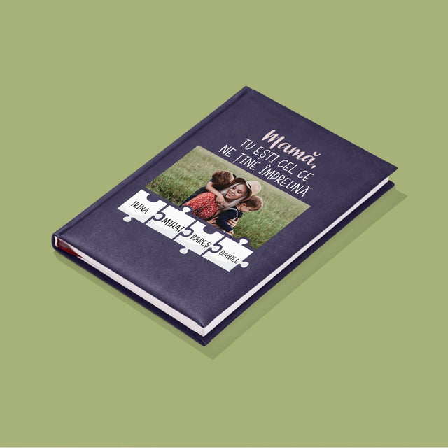 Fotografie Si Semnătură: Mamă, Tu Ești Ceea Care Ne Ține Împreună - Carte Pentru Notițe