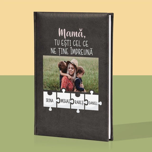 Fotografie Si Semnătură: Mamă, Tu Ești Ceea Care Ne Ține Împreună - Carte Pentru Notițe