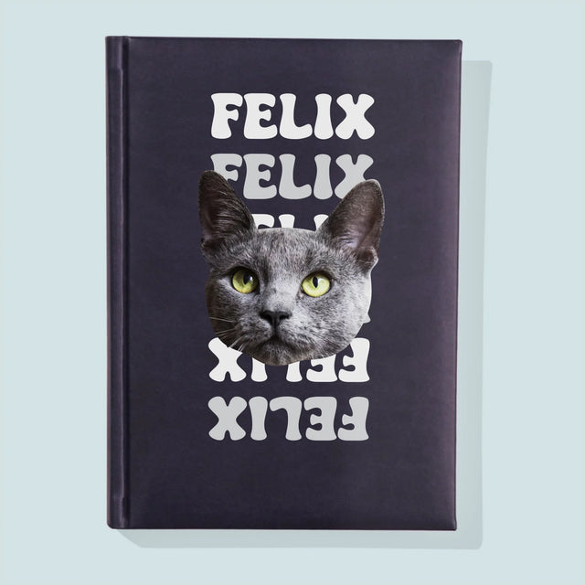 Personajul Tău: Fotografia Pisicului Cu Nume - Carte Pentru Notițe