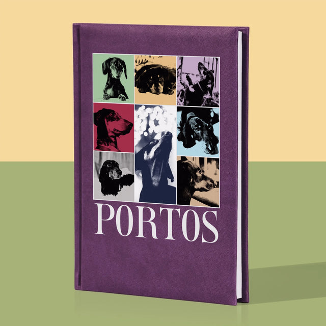 Colaj De Fotografii: Cățeluș Ca Taylor - Carte Pentru Notițe