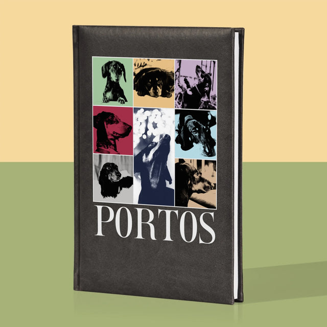 Colaj De Fotografii: Cățeluș Ca Taylor - Carte Pentru Notițe