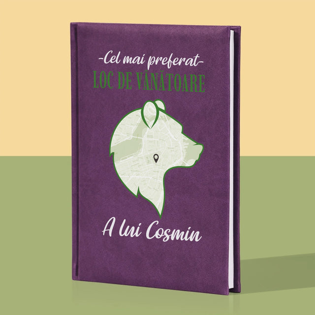 Harta Oraș: Cel Mai Preferat Loc De Vînătoare - Carte Pentru Notițe