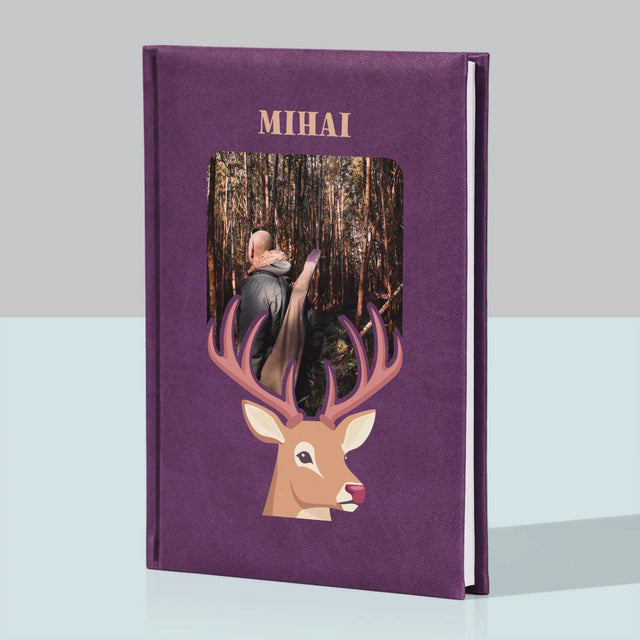 Fotografie Si Semnătură: Cerb - Carte Pentru Notițe