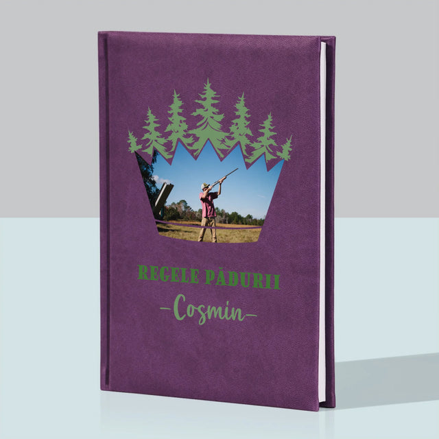 Formă Din Fotografii: Regele Pădurii - Carte Pentru Notițe