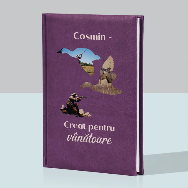 Formă Din Fotografii: Creat Pentru Vânătoare - Carte Pentru Notițe