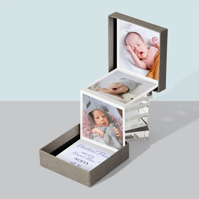 Colaj De Fotografii: Vrei Să Fii Nașul Meu - Set De Fotografii Pliante