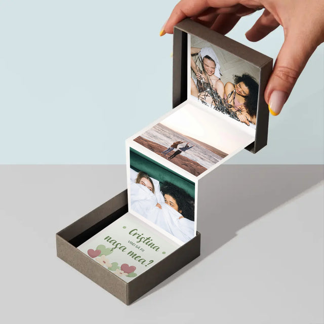 Fotografie Si Semnătură: Vrei Să Fii Martorul Meu - Set De Fotografii Pliante