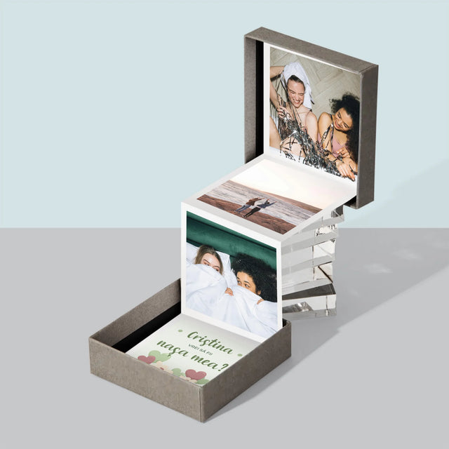 Fotografie Si Semnătură: Vrei Să Fii Martorul Meu - Set De Fotografii Pliante