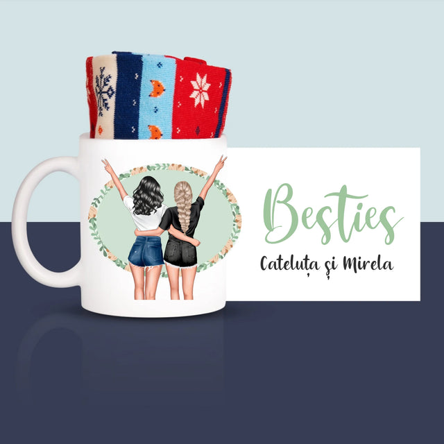 Creator De Personaj: Best Friends - Șosete De Iarnă Într-O Cană