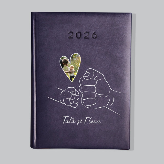Fotografie Si Semnătură: Tata Copilul Mânuța - Calendar De Carte (Fotografie)