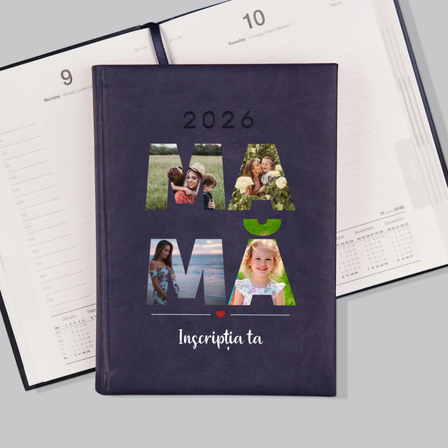Cuvânt Din Fotografii: Mamă Din Fotografiile Tale - Calendar De Carte (Fotografie)
