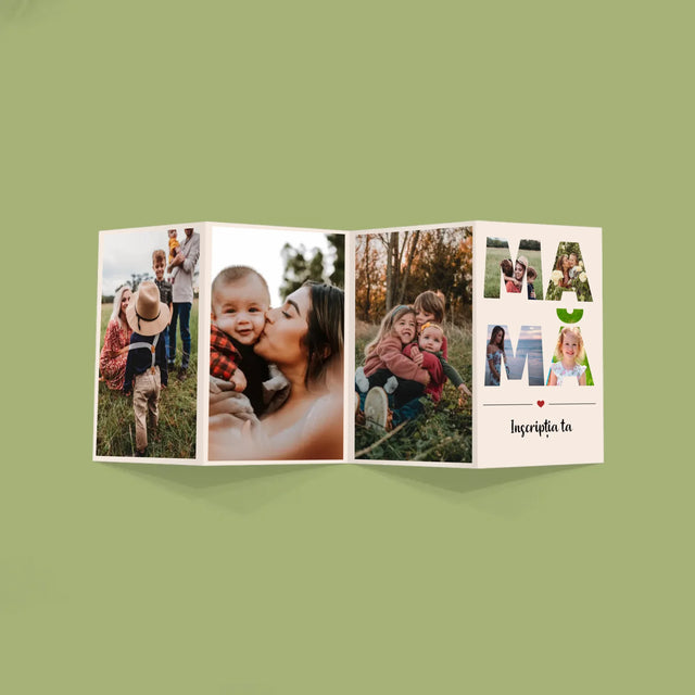 Cuvânt Din Fotografii: Mamă Din Fotografiile Tale - Set Mare Fotografii Pliante