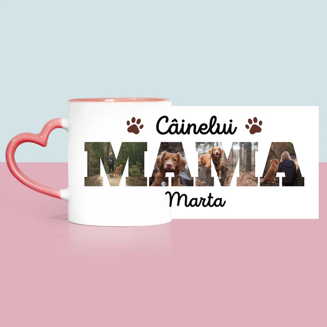 Cuvânt Din Fotografii: Mama Câinelui Din Fotografiile Tale - Cană