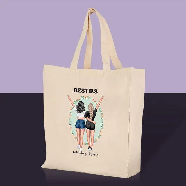 Creator De Personaj: Best Friends - Sacoșă De Pânză
