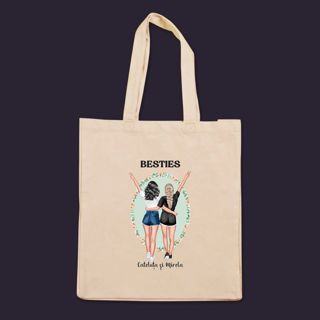 Creator De Personaj: Best Friends - Sacoșă De Pânză