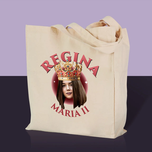 Fotografie Si Semnătură: Regina - Sacoșă De Pânză