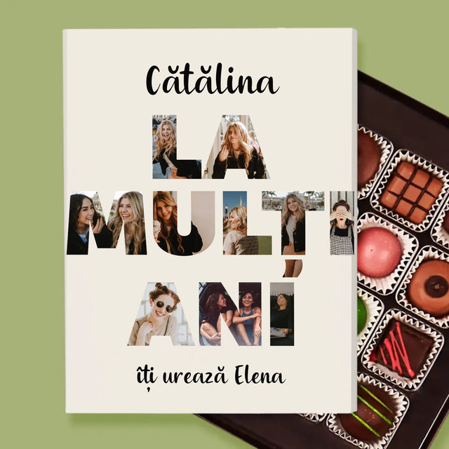 Cuvânt Din Fotografii: La Mulți Ani Din Fotografiile Tale - Praline