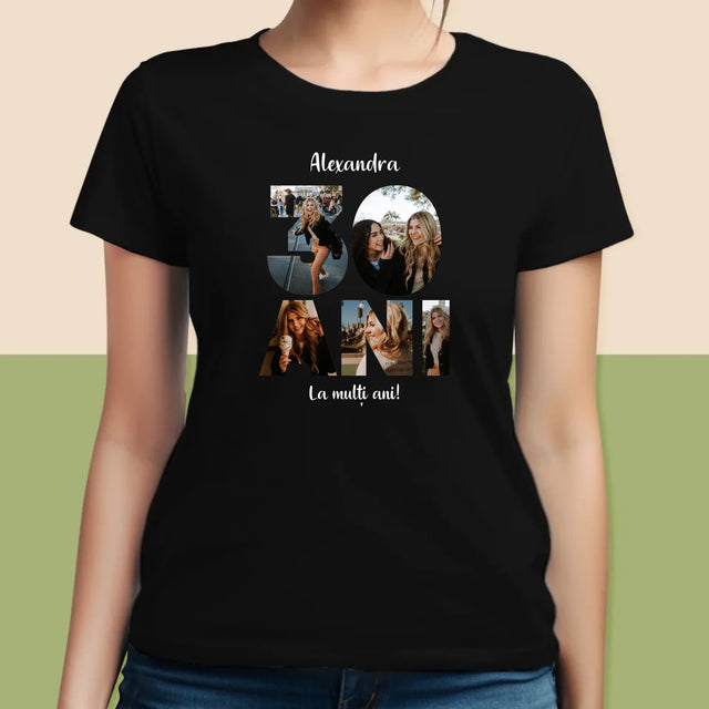 Cuvânt Din Fotografii: 30 Ani Din Fotografiile Tale - Tricou Pentru Femei