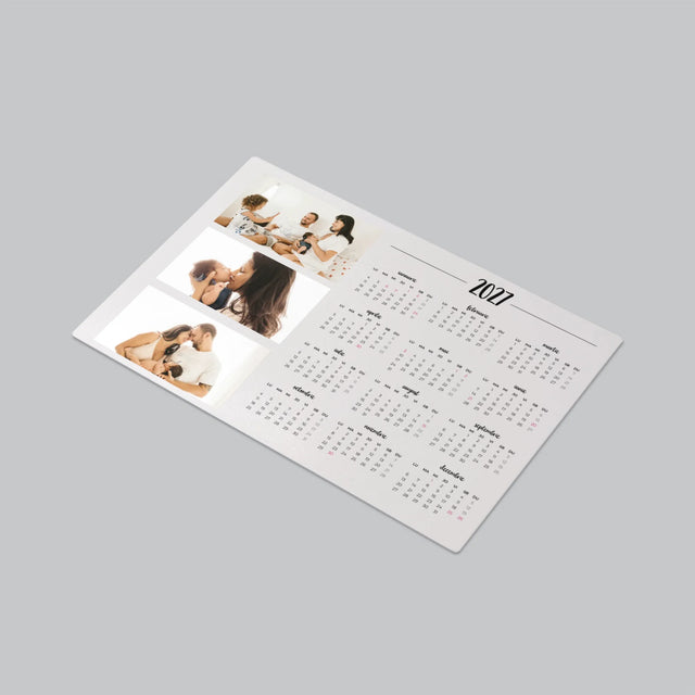 Colaj De Fotografii: Calendarul Tău - Mapa De Birou