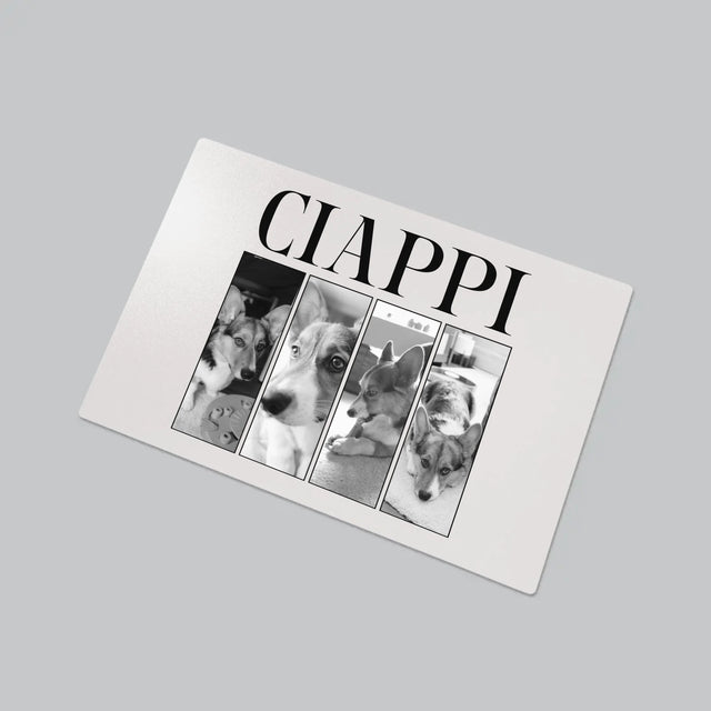 Colaj De Fotografii: Bootleg Clasic Cu Cățeluș - Mapa De Birou