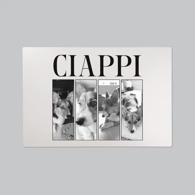 Colaj De Fotografii: Bootleg Clasic Cu Cățeluș - Mapa De Birou