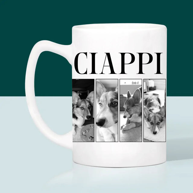Colaj De Fotografii: Bootleg Clasic Cu Cățeluș - Cană