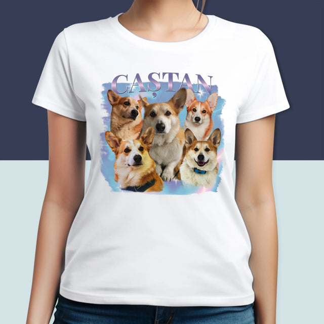 Personajul Tău: Bootleg Cu Cîinele Tău - Tricou Pentru Femei