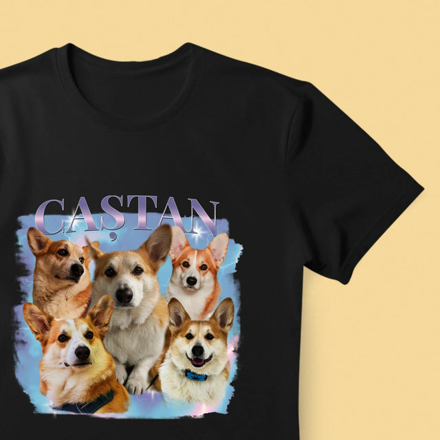 Personajul Tău: Bootleg Cu Cîinele Tău - Tricou Pentru Bărbați