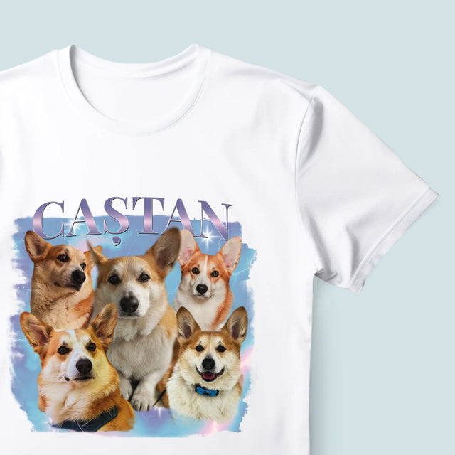 Personajul Tău: Bootleg Cu Cîinele Tău - Tricou Pentru Bărbați