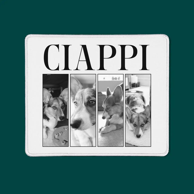 Colaj De Fotografii: Bootleg Clasic Cu Cățeluș - Mouse Pad